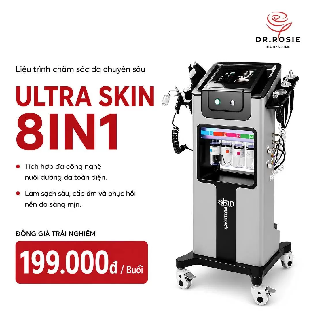 Siêu Công Nghệ Ultra Skin 8in1: Giá Trải Nghiệm Chỉ 199K